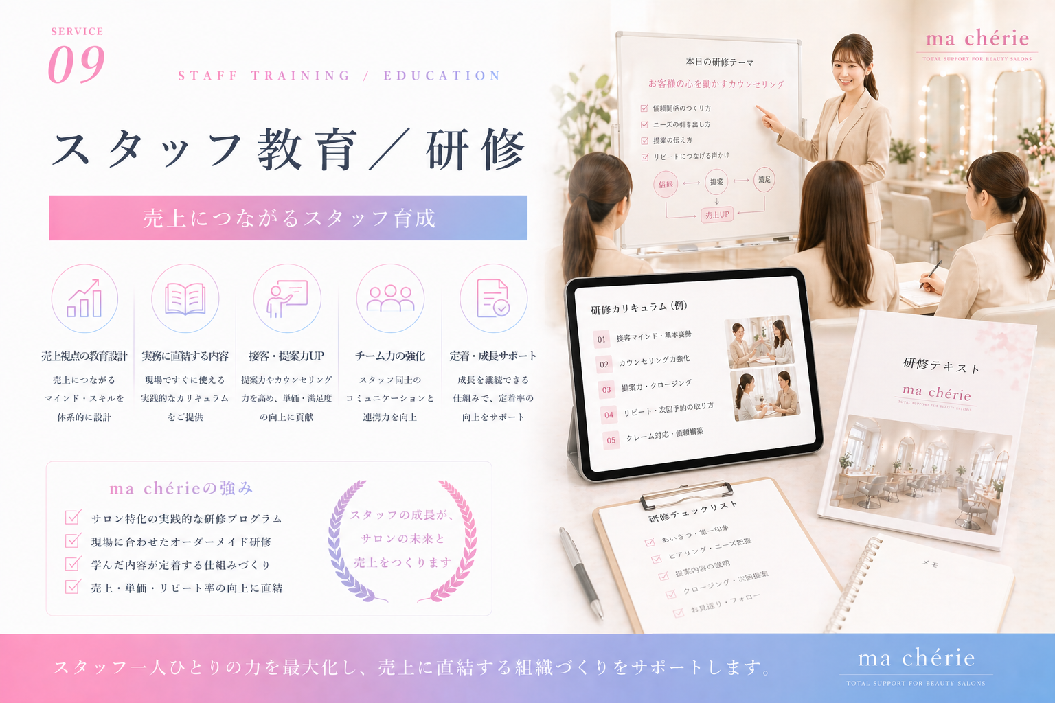 スタッフ教育／研修